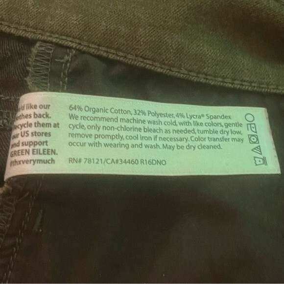 Eileen Fisher Denim Jeggings Size 6 - Picture 4 of 4